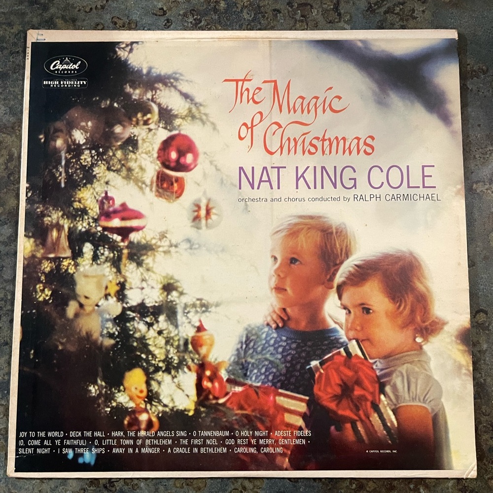 Vinyl Records - Nat King Cole - The Magic of Christmas